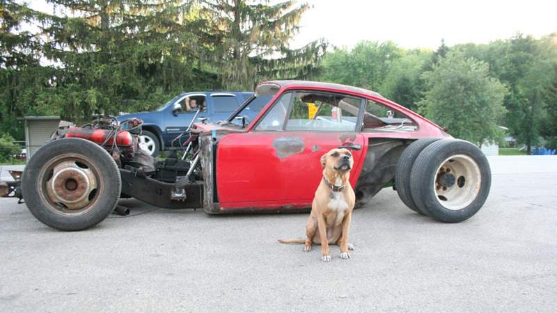 Illustration for article titled Ratty Porsche Dually Gallery